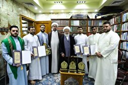 بالصور..تكريم حفظة وقراء العتبة الحسينية الفائزين بمسابقة النخبة الوطنية في العراق