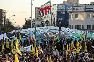 تقرير مصور | مسيرة جماهيرية حاشدة في طهران نصرة للشعب الفلسطيني