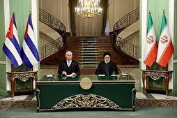 رئيسا إيران وكوبا يؤكدان على تشكيل تحالف عالمي لدعم فلسطين