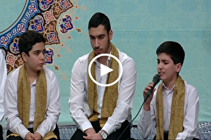 بالفيديو...أداء إبتهال "حبّ الحسین(ع)" بحضور قائد الثورة الاسلامية