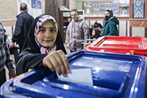 تقریر مصور | إقبال لافت على صناديق الاقتراع في الانتخابات الايرانية