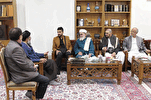 Yemeni Delegation Visits Central Library at Imam Reza Shrine