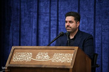 Iranian Qari Ahmadi-Vafa Recites Quran at Ceremony Commemorating Martyrs