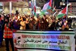 Swedish Protesters Forgo New Year's Festivities for Gaza Solidarity Rally
