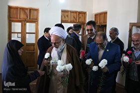 گلباران بیت حضرت امام(ره) در خمین