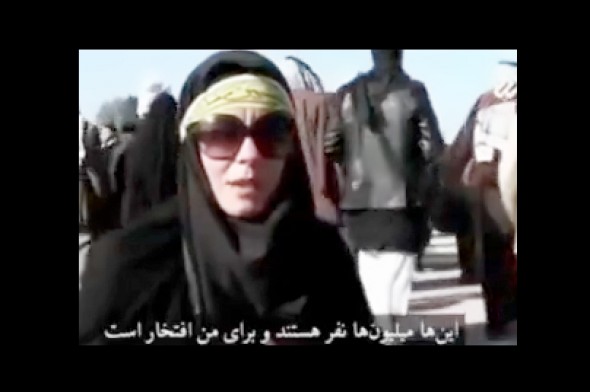 فیلم/ مسیحی کاتولیک: برایم افتخار است از جمعیت میلیونی اربعین باشم