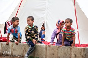 امداد فرهنگی به کودکان در مناطق سیل‌زده خوزستان