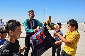 ارمغان شادی برای کودکان سیل‌زده