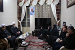 دیدار مروی با خانواده شهید حاج‌قاسم سلیمانی در کرمان