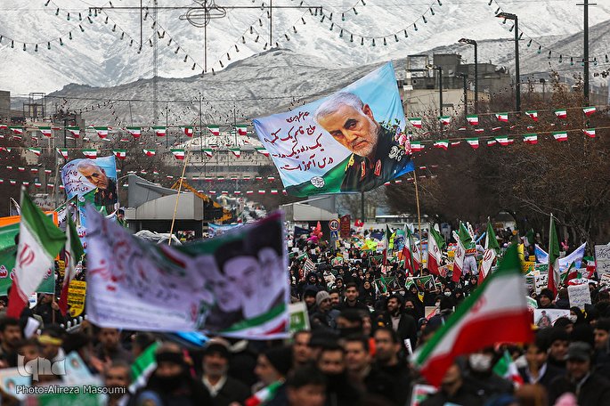 راهپیمایی ۲۲ بهمن در مشهد