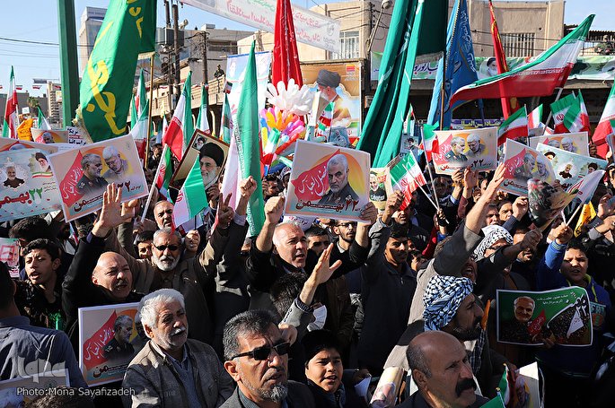 عکس| راهپیمایی یوم‌الله 22 بهمن در اهواز