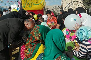 نذر فرهنگی هنرمندان پیشوا در منطقه سیل‌زده پلدختر