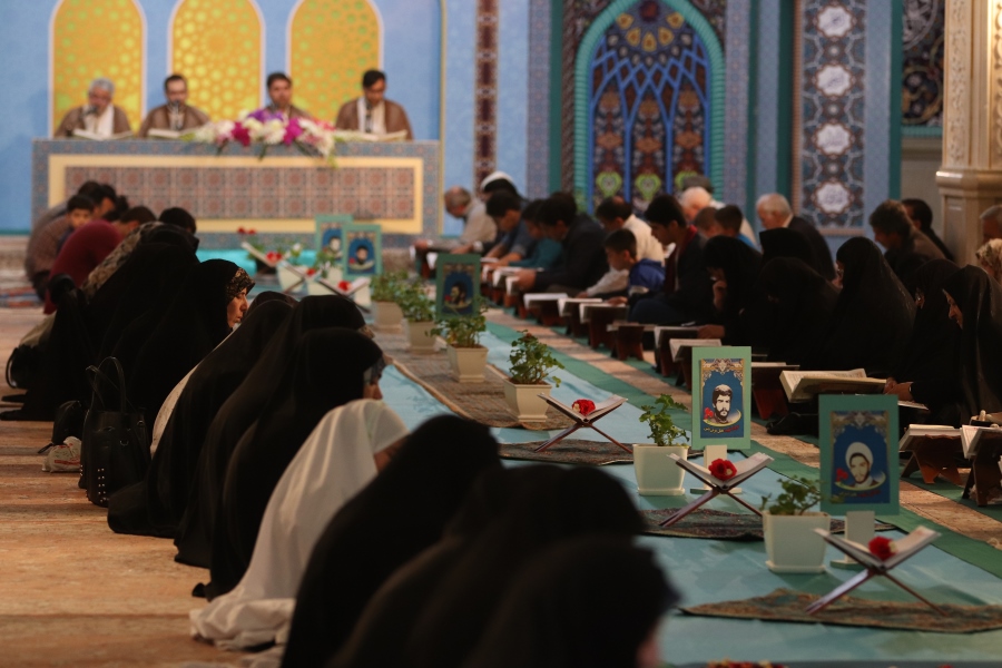 برگزاری مراسم جزء خوانی قرآن در اردبیل(گزارش تصویری)