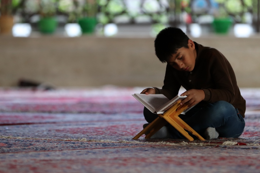 برگزاری مراسم جزء خوانی قرآن در اردبیل(گزارش تصویری)