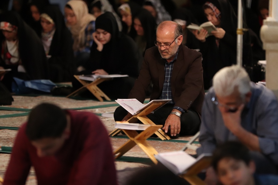 برگزاری مراسم جزء خوانی قرآن در اردبیل(گزارش تصویری)