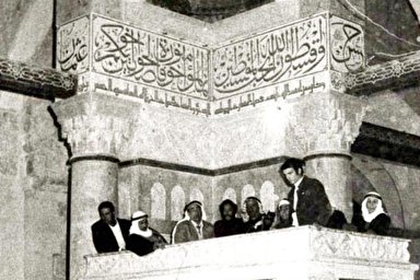 فیلم/ تکبیر عید قربان «مصطفی اسماعیل» در مسجد الاقصی