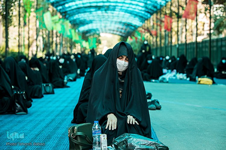 عزاداری ظهر عاشورا در دانشگاه تهران