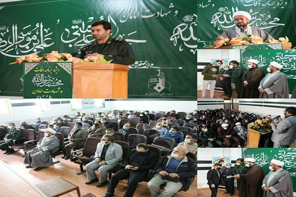 برگزاری ویژه برنامه وفات پیامبر اکرم (ص) و شهادت امان حسن و امام رضا (ع) در گرمی