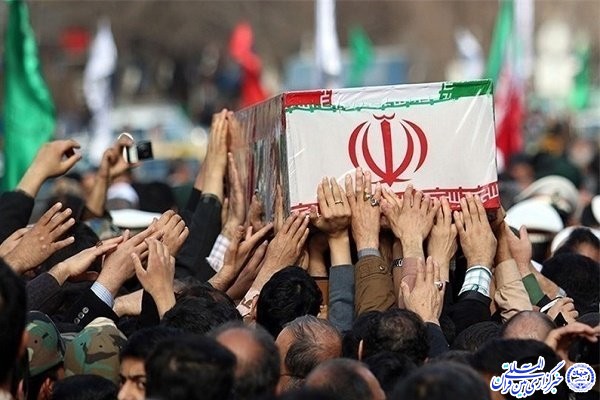 تشییع جانباز اردبیلی