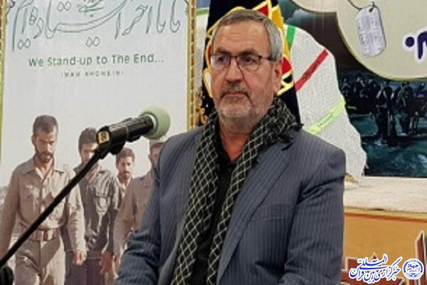 علی واحد مدیرکل نشر ارزش های دفاع مقدس اردبیل