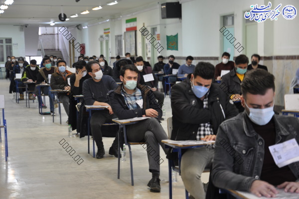 رقابت ۴۴۴ نفر در آزمون استخدامی بنیاد مسکن انقلاب اسلامی استان اردبیل + عکس
