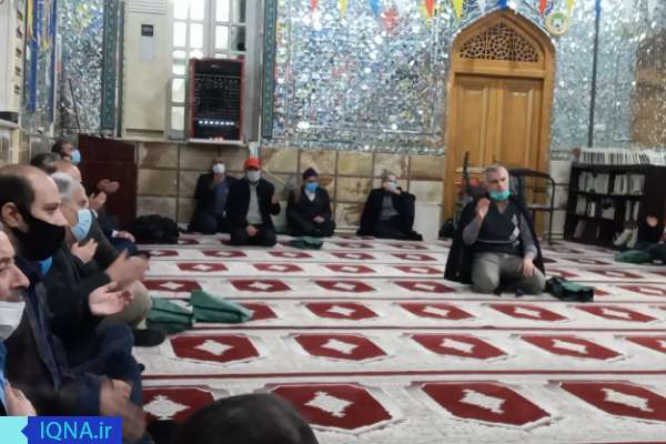 عکس | سوگواری عزاداران هیئت حداث‌الحسین(ع) کرج در امامزاده محمد و سکینه(ع)