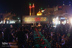 بزرگ‌ترین سفره حضرت رقیه(س) در جوار کریمه اهل بیت(ع)