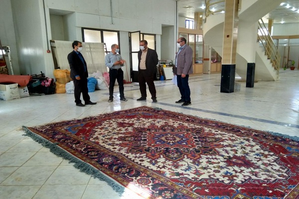 رضازاده// دوره آموزشی بافندگی تابلوفرش در گرمی برگزار شد