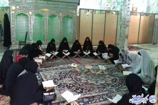 محفل قرآنی مجمع قرآنیان آل‌یاسین عنبران برگزار شد + عکس