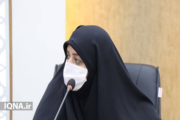 سارا حقی مسئول امور فرهنگی بانوان تبلیغات اسلامی اردبیل