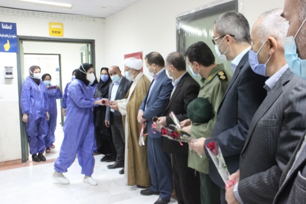 تجلیل از سربازان حوزه سلامت خلخال