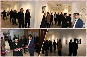 افتتاح نمایشگاه تجسمی فجر «پیشانگای شیواز» در سنندج