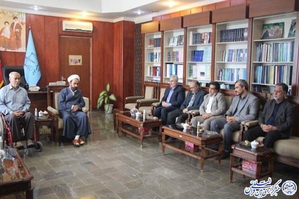 جلسه انعقاد تفاهم نامه دادگستری و بنیاد شهید اردبیل