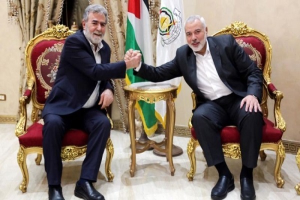 تأکید رهبران جهاد اسلامی و حماس بر اتحاد مقاومت
