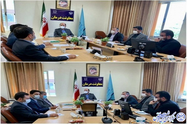 جلسه رئیس جهاد دانشگاهی اردبیل با معاونت درمان علوم پزشکی اردبیل