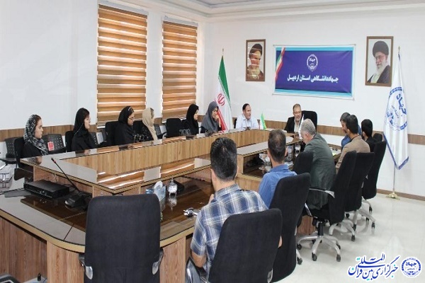 مهران اوچی اردبیلی رئیس جهاد دانشگاهی اردبیل