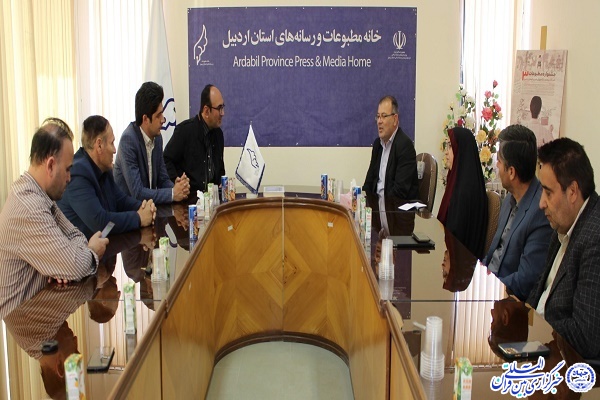 جلسه هماهنگی برنامه های خانه مطبوعات و جهاد دانشگاهی اردبیل