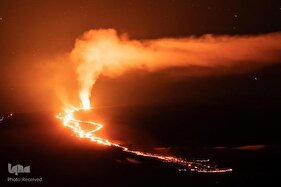فوران آتشفشان هاوایی