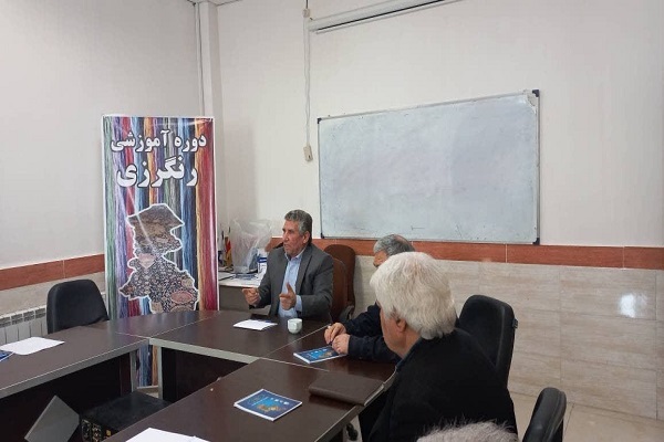 دوره آموزش تخصصی فرش دستبافت در جهاددانشگاهی اردبیل