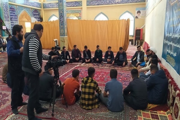 ضبط هفتمین برنامه تلویزیونی «بچه‌های مسجد» در اردبیل