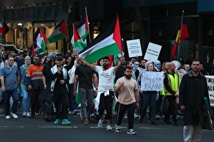 تداوم راهپیمایی‌ها از رام‌الله تا نیویورک در حمایت از فلسطین + فیلم