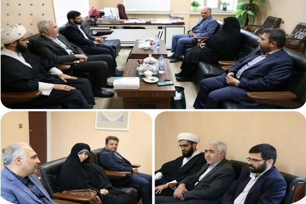 دیدارمدیرکل فرهنگ و ارشاد اسلامی اردبیل با مدیر عامل بنیاد بین المللی فرهنگی و هنری امام رضا(ع)