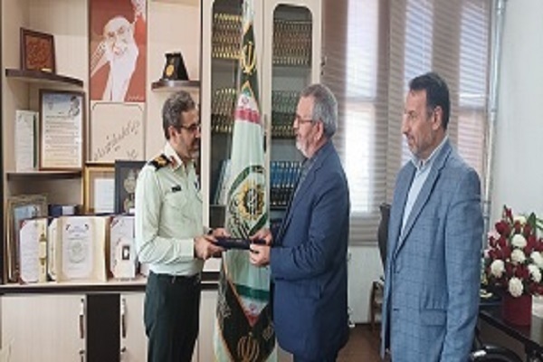 دیدار با فرمانده نیروی انتظامی اردبیل
