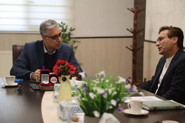 دیدار سرپرست جهاددانشگاهی اردبیل با رئیس دانشگاه محقق اردبیلی