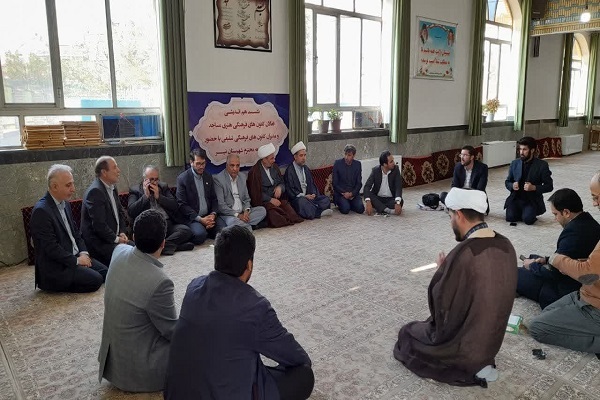 نشست هم اندیشی مدیر مسئولان کانون های فرهنگی هنری مساجد شهرستان نیر