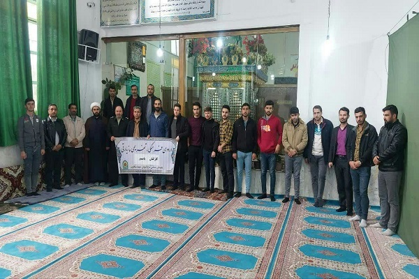 گروه اردوی زیارتی، فرهنگی و تفریحی در امامزاده سید ابراهیم (ع) لاهرود