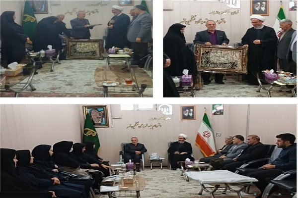 نشست صمیمی بمناسبت هفته کتاب و کتابخوانی با امام جمعه شهرستان مشکین شهر