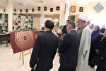 افتتاح نمایشگاه «خط نگاره‌های من» در دانشگاه محقق اردبیلی