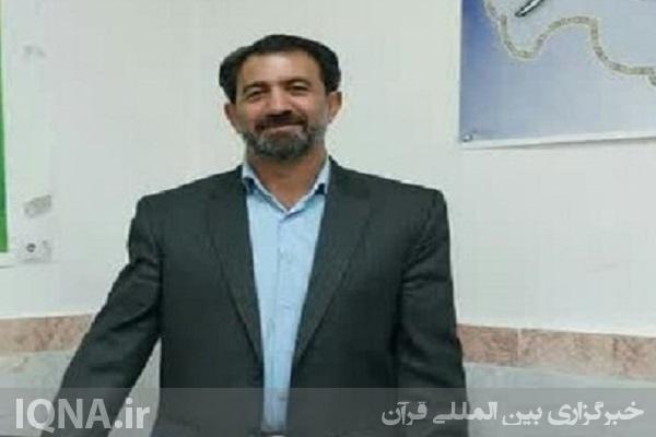 اسماعیل دستگزار، مسئول کانون فرهنگی و هنری امامزاده سید ابراهیم (ع) شهر لاهرود
