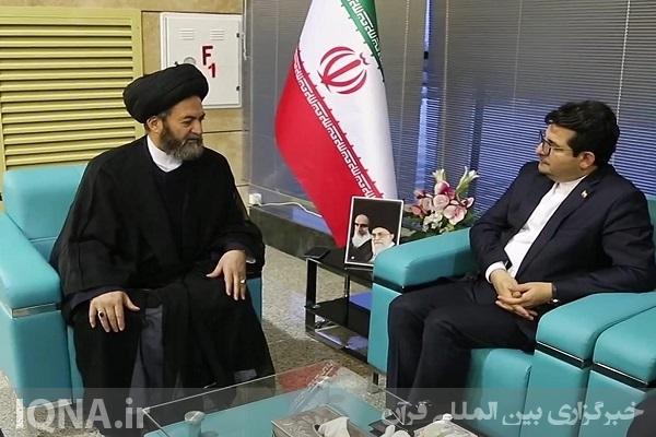 دیدار سفیر ایران در آذربایجان با آیت‌الله عاملی